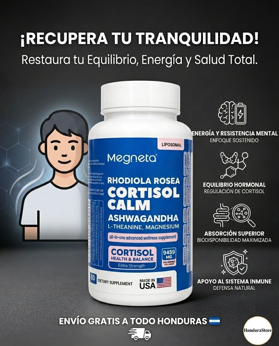 Cortisol Calm Megneta - Beneficios principales