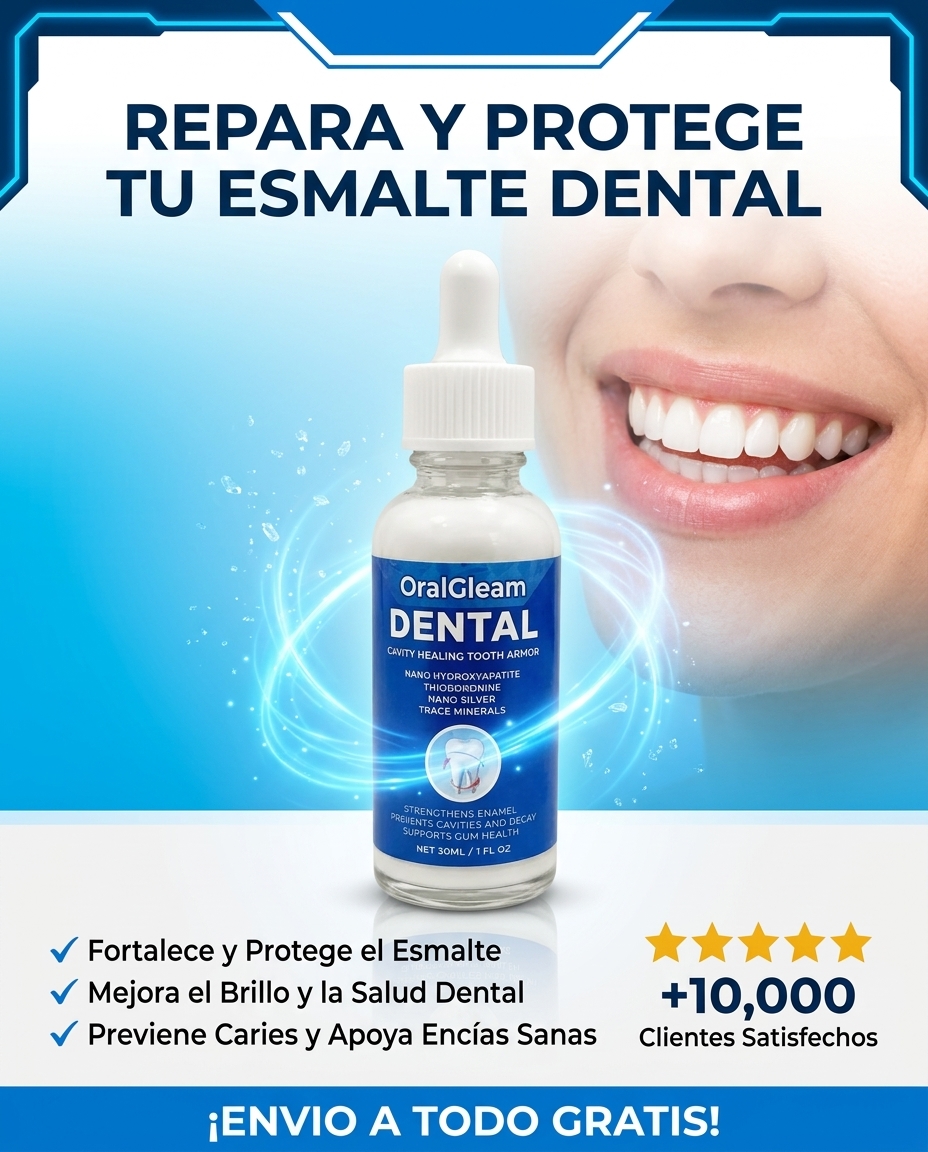 Reparador de Esmalte Dental OralGleam - Testimonios