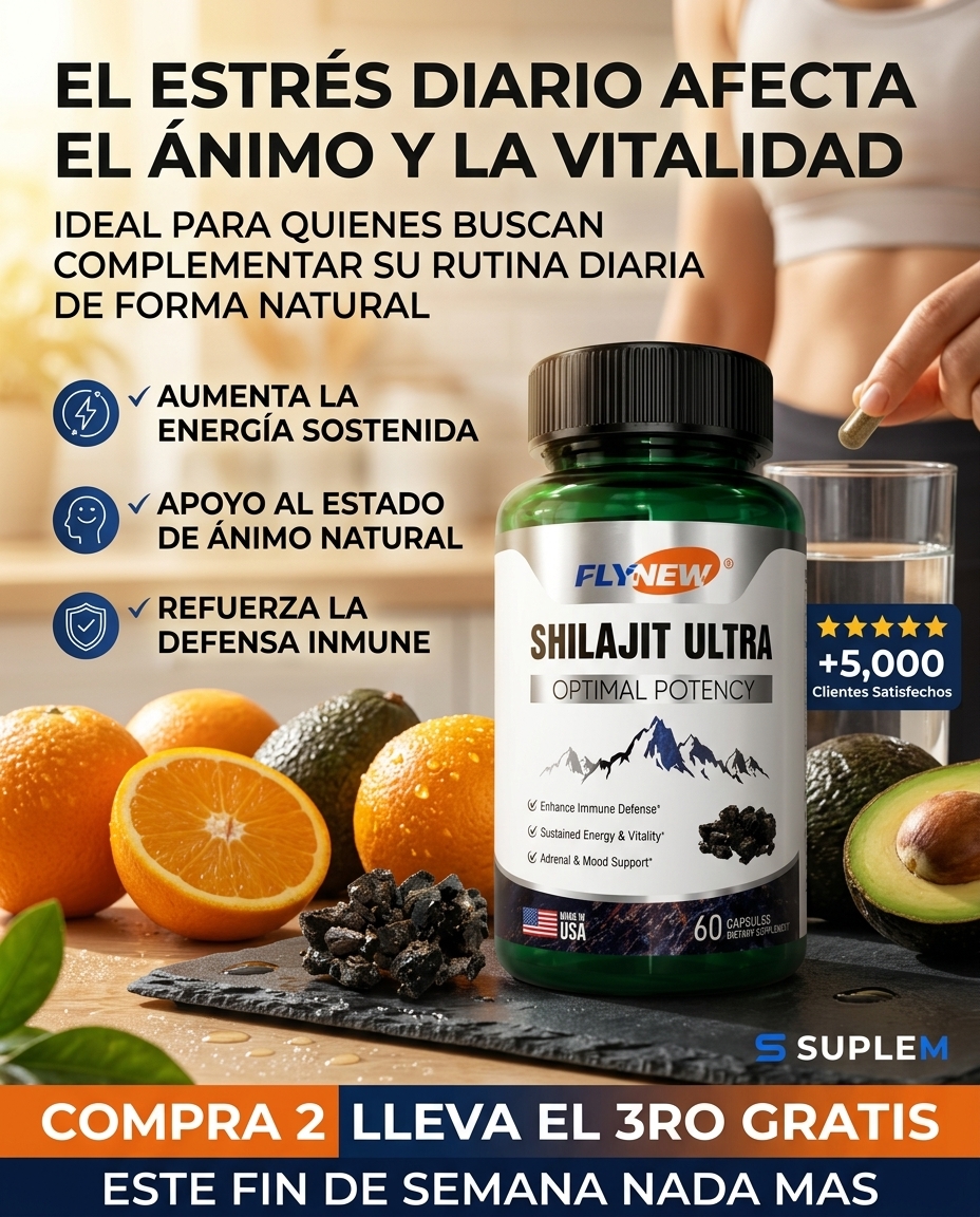 Shilajit Ultra - Energía y Vitalidad Natural