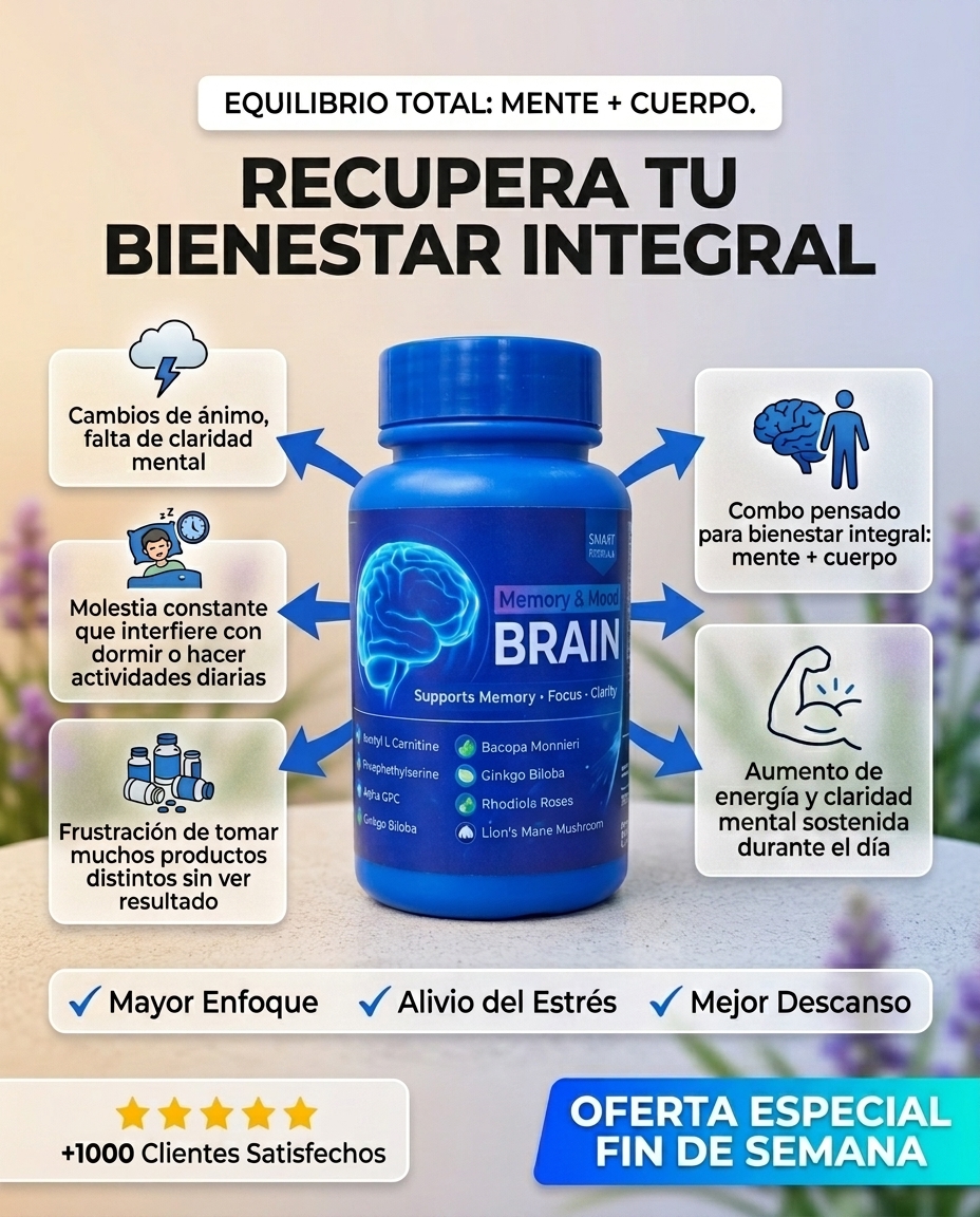 Combo Brain Neuropathy Cream - Bienestar integral