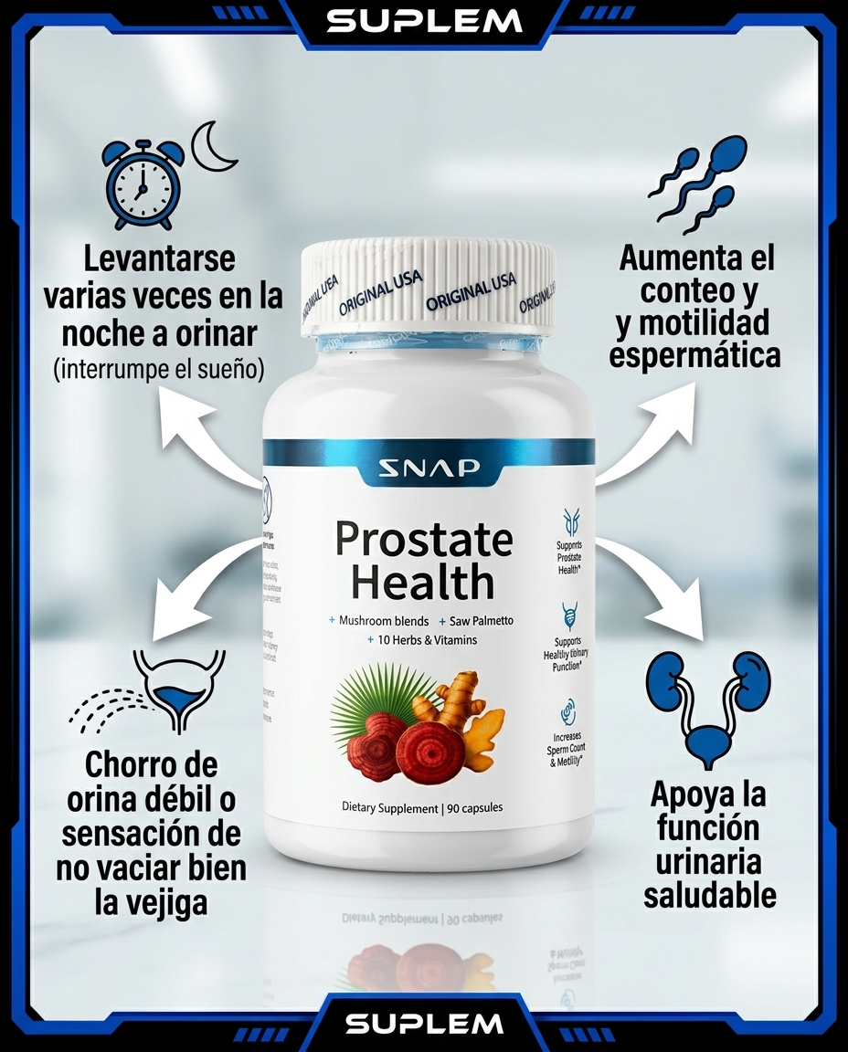 Prostate Health - Beneficios principales