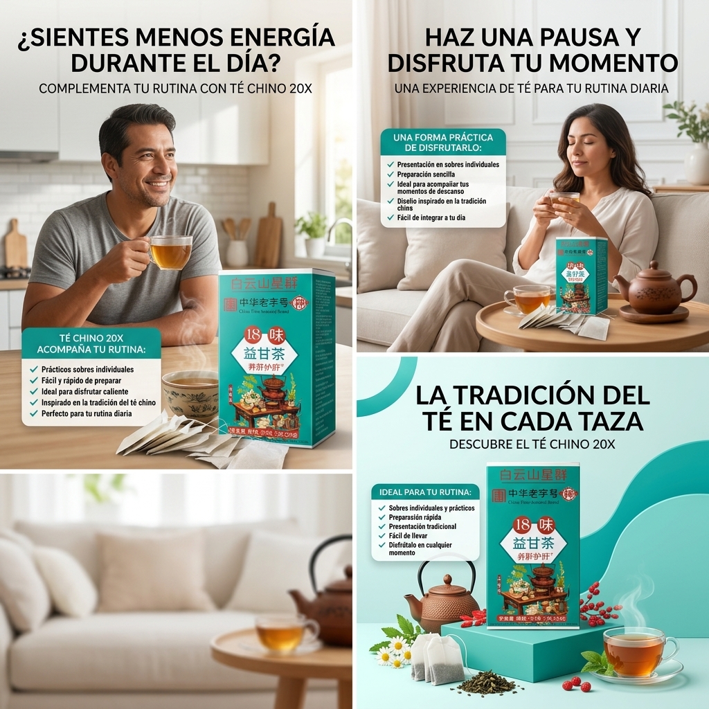 Té Chino 20X - La tradición del té en cada taza