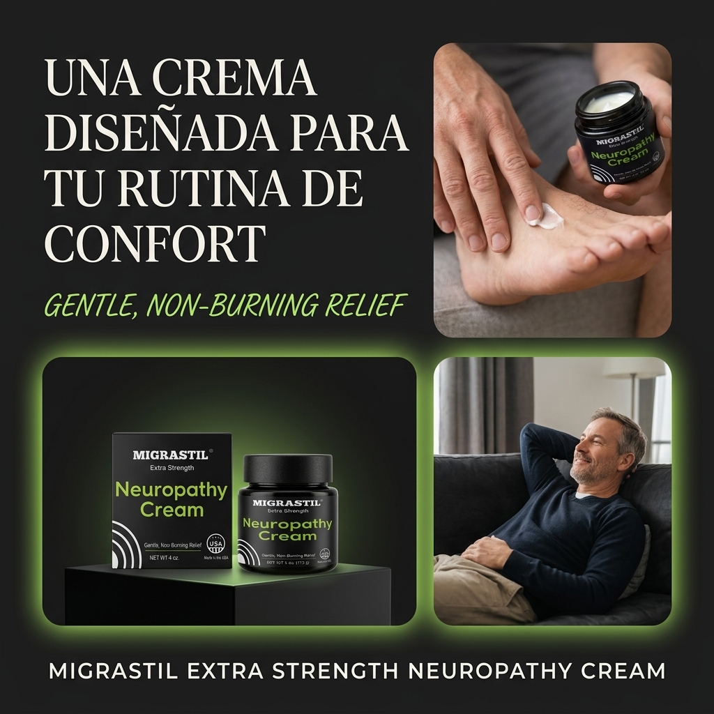 Migrastil Neuropathy Cream - Rutina de confort