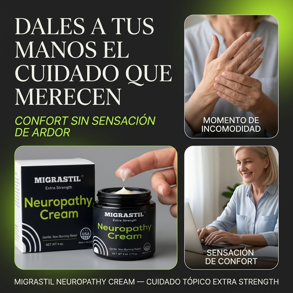 Migrastil Neuropathy Cream - Cuidado de manos