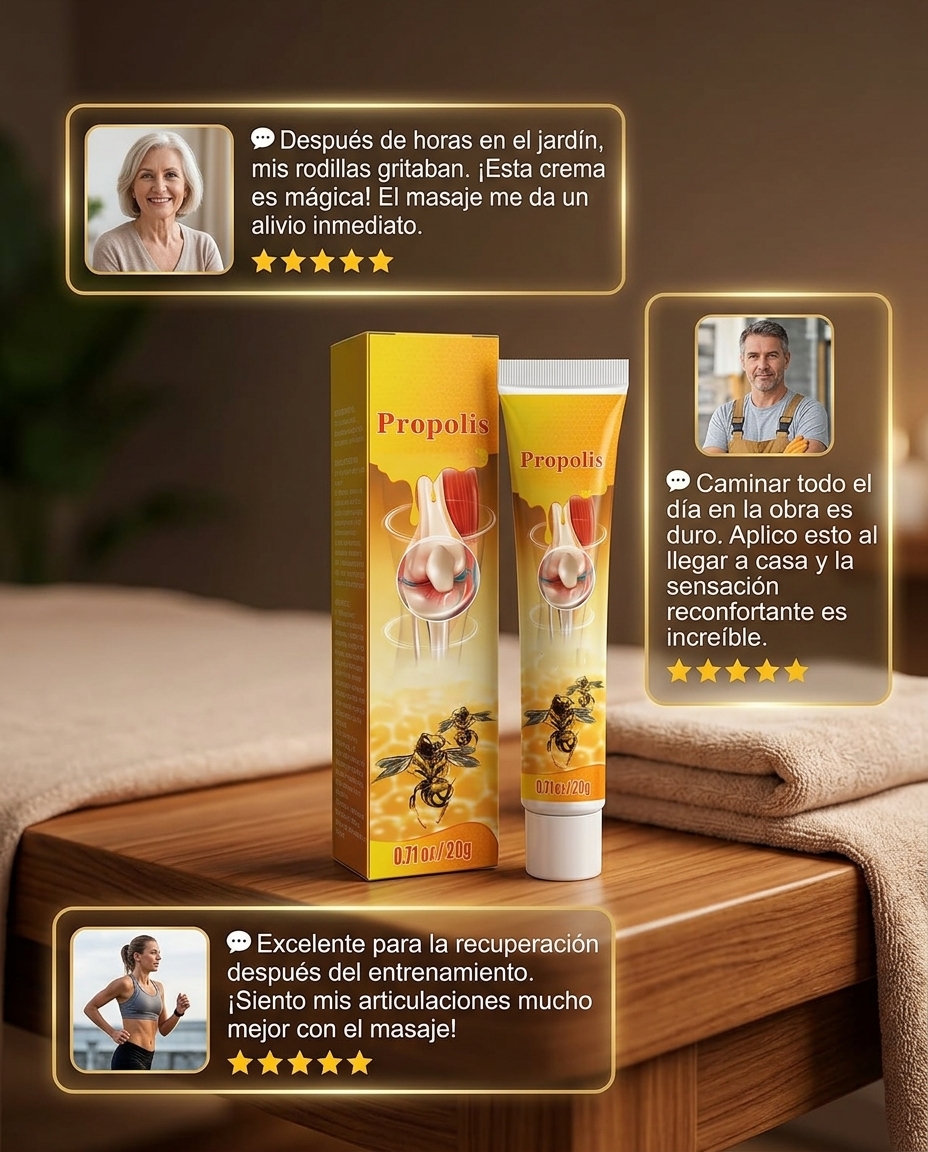 Crema de Propóleo - Testimonios de clientes