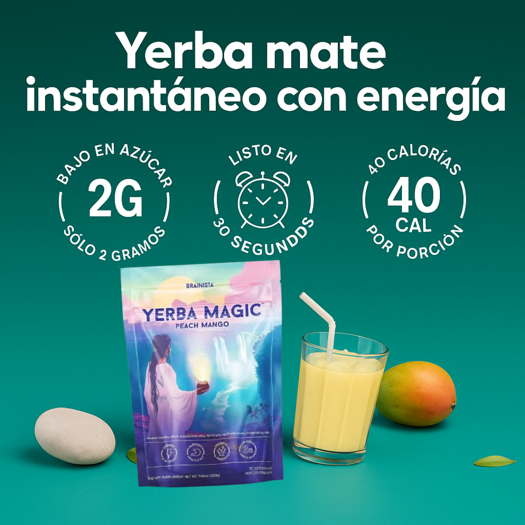 Yerba Magic - Bajo en azúcar, 40 calorías