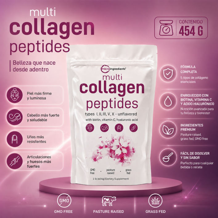 Multi Collagen Peptides beneficios